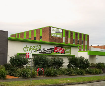 Cheapa Self Storage Chatswood NSW